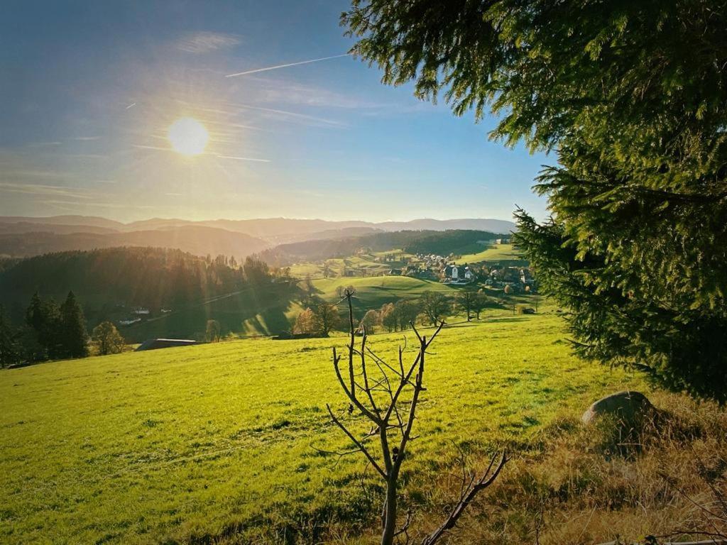 Gaestehaus Steiert Fewo Kuhbergblick レンツキルヒ エクステリア 写真